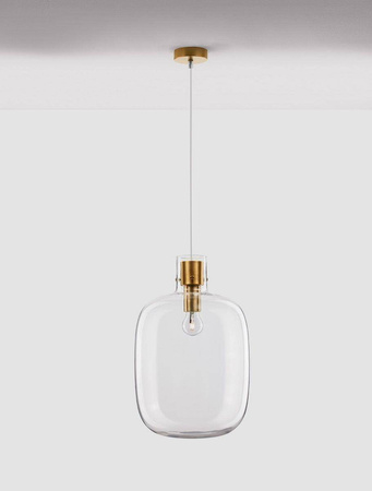 Luces Exclusivas lampa wisząca Padre Ε27 złota LE42636