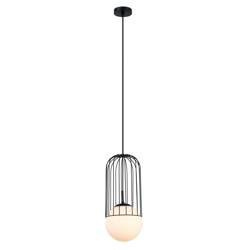 Italux lampa wisząca Matty E27 czarna MDM-3940/1 BK
