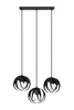 Sollux lampa wisząca Tulos 3L 3xE27 czarna SL.1089