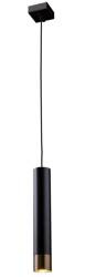Amplex lampa wisząca Eido GU10 czarna/patyna 8256