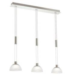 Eglo lampa wisząca LED Montefio 3x(6W 460lm 3000K) 18W 1380lm nikiel 93468