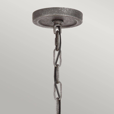 Quintiesse lampa wisząca Angelo 6xE27 stalowa QN-ANGELO6