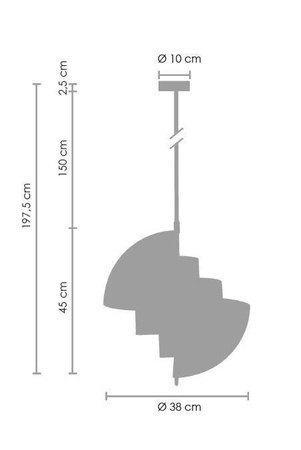 Step Into Design Mobile lampa wisząca E27 chrom ST-8881 chrom