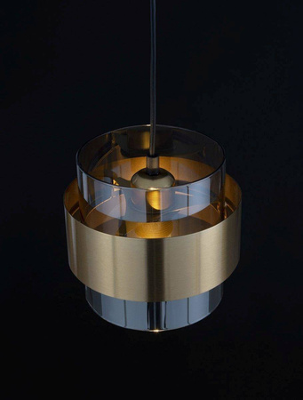 Luces Exclusivas lampa wisząca Vieja Ε27 czarno/złota LE42623