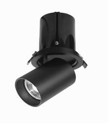 Luces Exclusivas oprawa sufitowa (reflektorek) LED Alcorcon 15W 1275lm 3000K czarna wpuszczana LE61366