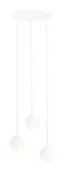 Aldex lampa wisząca Bosso 3 3xE14 biała 1087E_R