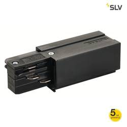 SLV zasilanie do szyny prawe 3F Eutrac czarne 145520