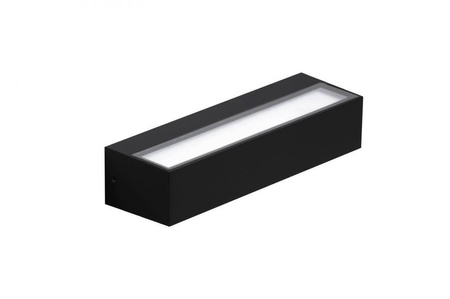 Azzardo kinkiet zewnętrzny LED Cosel 2x(4W 650lm 3000K) 8W 1300lm czarny IP54 AZ4353