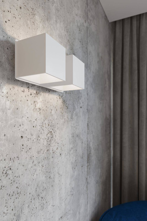 Sollux kinkiet techniczny Quad 2 2xG9 biały SL.0656