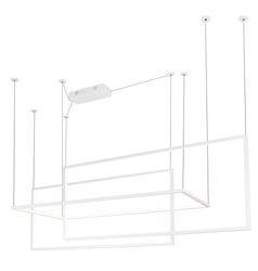 Maxlight lampa wisząca LED Geometric 79,8W 6400lm 3000K biała P0272