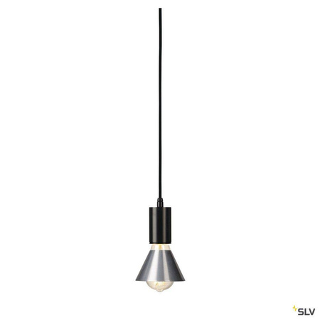 SLV lampa wisząca Fitu E27 czarna 132690