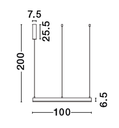 Luces Exclusivas lampa wisząca LED Jaca CCT ściemnialna z pilotem Ø 100 cm 60W 4165lm 2700-6000K IP20 biała LE43514