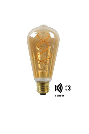 Lucide żarówka LED Bulb E27 bursztynowa 360° 49034/04/62