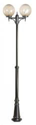 Su-ma latarnia Kule Classic 2xE27 czarna/patyna 190-290cm IP43 OGMWN 2 300 FU