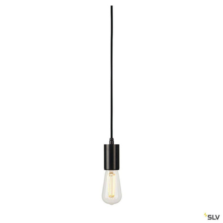 SLV lampa wisząca Fitu E27 czarna 132690