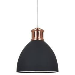 Italux lampa wisząca Lola E27 grafit/miedź MD-HN8100-BK+RC