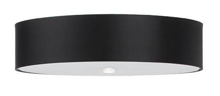 Sollux plafon Skala 50 5xE27 czarny SL.0762