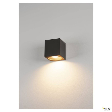 SLV kinkiet zewnętrzny Big Theo Wall Out GU10/ES111 antracytowy IP44 229565