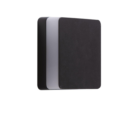 Azzardo kinkiet zewnętrzny LED Enok Square Wall 9W 4000K czarny IP65 AZ4462