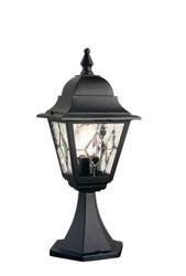 Elstead lampa stojąca zewnętrzna Norfolk E27 czarna 44cm IP43 NR3-BLK