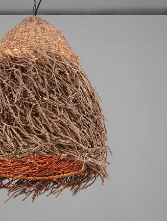 Luces Exclusivas lampa wisząca LED Jacinto Ø 61 cm E27 1x12W IP20 naturalna LE44521