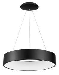 Luces Exclusivas lampa wisząca LED Tome Smart 42W 2520lm 3000K czarna LE41541