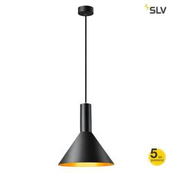 SLV lampa wisząca Phelia E27 czarna 1002949