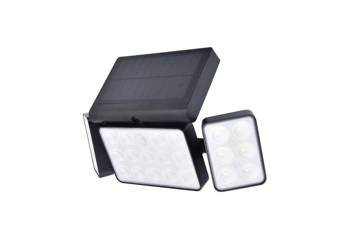 Lutec naświetlacz solarny LED Tuda 13W 1500lm 2700/6500K czarny IP44 6935502330