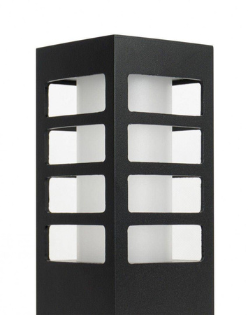 Su-ma lampa stojąca zewnętrzna Rado E27 czarna 50cm IP54 RADO III 2 BL