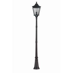 Elstead latarnia 3xE14 czarna 257cm IP44 FE-COTSLN5-L-BK