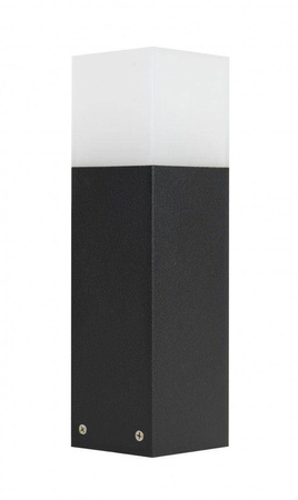 Su-ma lampa stojąca zewnętrzna Cube E27 czarna 33cm IP44 CB-330 BL