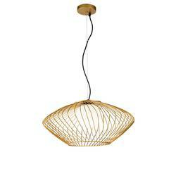 Maytoni lampa wisząca Plec E27 Ø52cm złota P364PL-01G