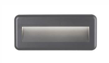 Luces Exclusivas oprawa ścienna zewnętrzna LED Terrassa 4W 320lm 3000K szara IP54 LE71439