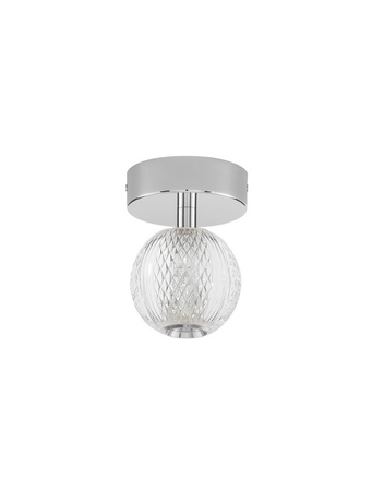 Luces Exclusivas lampa sufitowa LED Ponce Ø 11 cm 6W 246lm 3200K IP20 chrom LE43474