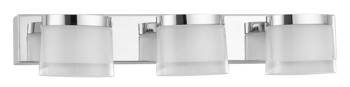 Luces Exclusivas kinkiet łazienkowy LED Leganes 3x(5W 513lm 3000K) 15W 1539lm chrom IP44 LE42425