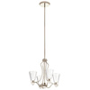 Quintiesse lampa wisząca LED Kayva 24W 1625lm 3000K nikiel IP44 QN-KAYVA9-PN
