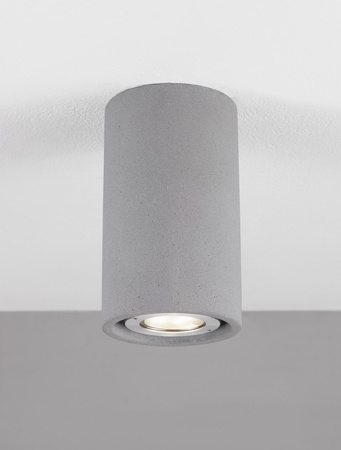 Luces Exclusivas lampa sufitowa zewnętrzna LED Achlum 5W 200lm 3000K IP65 szara LE73515