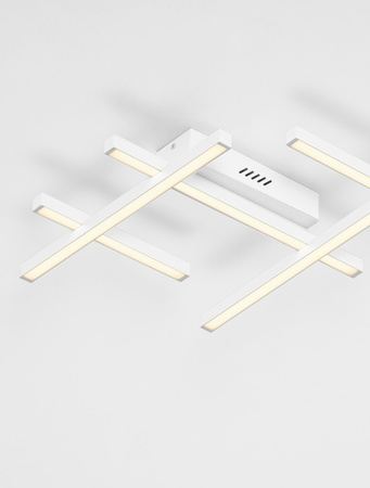 Luces Exclusivas lampa sufitowa LED Tumbes ściemnialna 42W 2373lm 3000K IP20 biała LE44474