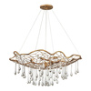 Quintiesse lampa wisząca Laguna 6xE14 złota QN-LAGUNA-6P