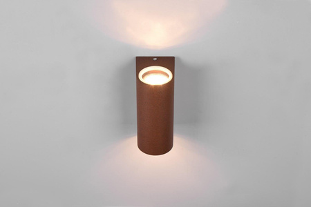 Trio kinkiet zewnętrzny Roya 2xGU10 rdzawy IP44 204260224