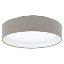 Eglo plafon LED Pasteri 11W 950lm 3000K popielaty 31589