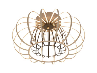 Aviano Lighting lampa sufitowa LED Salo ściemnialna 55W 5500lm 3000K piaskowa 9033-113