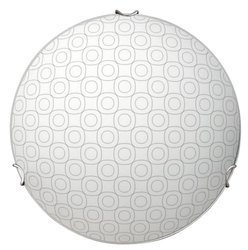 Candellux plafon Sesi E27 biały/chrom 13-64257
