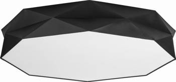 TK Lighting plafon Kantoor 6xE27 czarny 4227