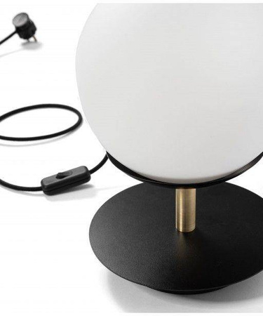 Ummo lampka biurkowa Plaat ST E27 czarna PLS132P1