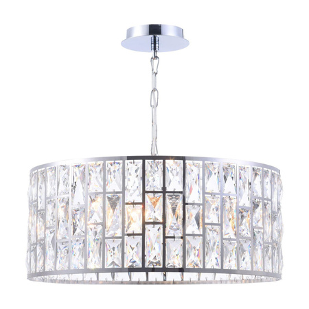 Maytoni lampa wisząca Gelid 4xE27 Ø50cm chrom MOD184-PL-04-CH