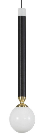 Luces Exclusivas lampa wisząca LED Union 5W 250lm 3000K czarno/mosiężno/biała LE41810