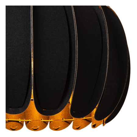 Lucide lampa wisząca Spencer Ø 40 cm 1xE27 czarna 34445/40/30