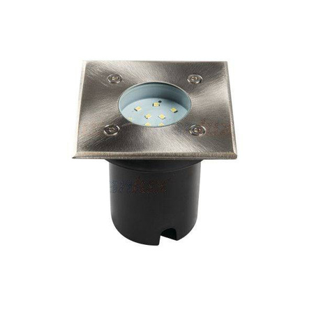 Kanlux oczko chodnikowe (najazdowe) LED Gordo 1W 50lm 6500K stalowe IP67 18192