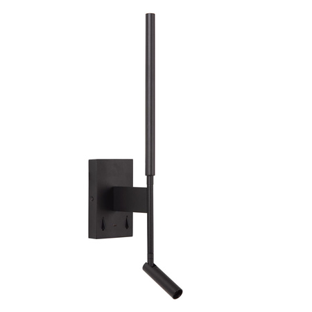 Lucide kinkiet Finan LED 2700K ładowanie USB czarny 68210/09/30